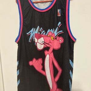 Black and Pink Men's Tank Top XXXL